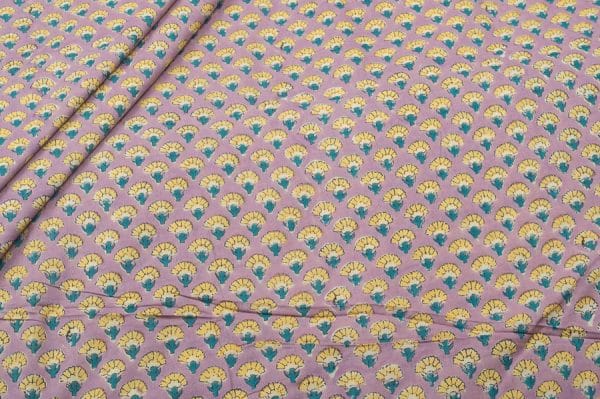 Pure Soft Cotton HandBlock Printed Fabric