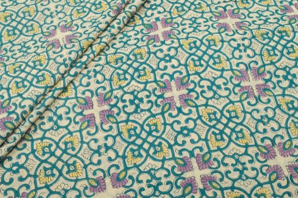 Pre-Cut 1.50m Pure Soft Cotton HandBlock Printed Fabric
