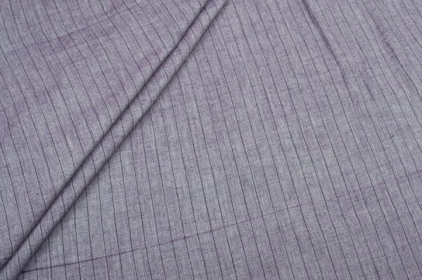 Authentic HandLoom Woven Stripes Flowy Soft Cotton Fabric