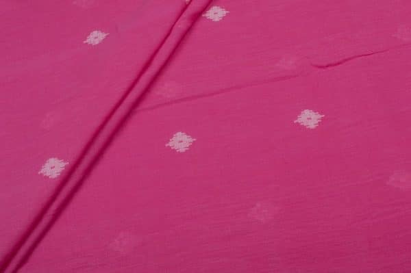 Pre-Cut 2.20m Authentic HandLoom Woven Design Flowy Soft Cotton Fabric