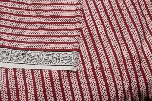 Bagh Premium Cotton Handblock Printed Fabric