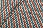 Natural Ivory White Ajrakh Pure Soft Cotton HandCrafted Fabric