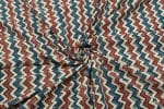Natural Ivory White Ajrakh Pure Soft Cotton HandCrafted Fabric - Image 3