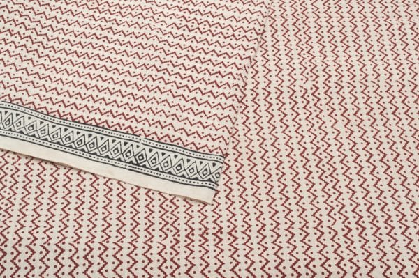 Bagh Premium Cotton Handblock Printed Fabric