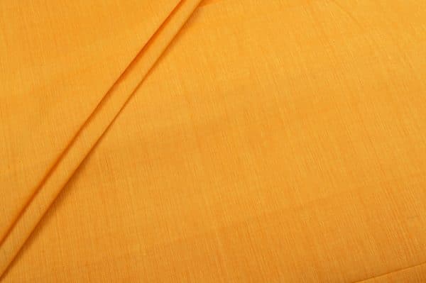 Pre-Cut 2.30m Orange Peel Handwoven Mangalgiri 100% Pure Cotton Fabric