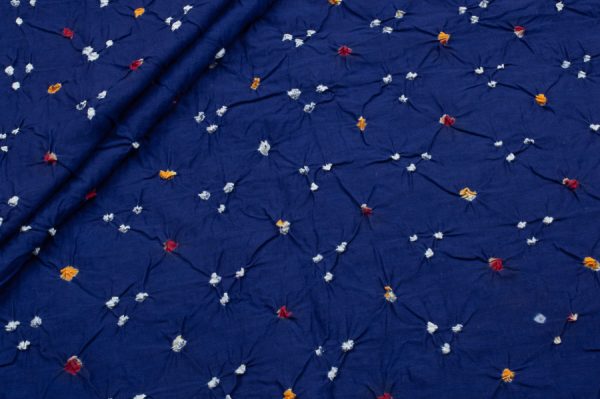 Bandhani Tie Dye 100% Pure Soft Cotton Satin Finish Fabric