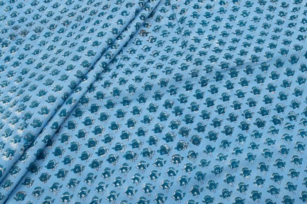 Pre-Cut 2.20m Pure Soft Cotton HandBlock Printed Fabric