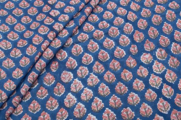Pure Soft Cotton HandBlock Printed Fabric