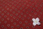 Pre-Cut 0.80m Natural Red Dye Handblock Ajrakh Printed Cotton Fabric - Image 2