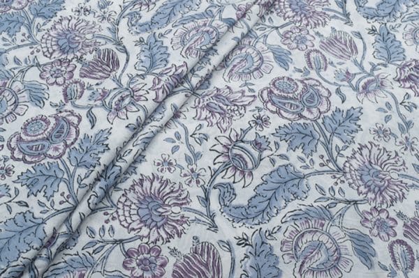 Pure Soft Cotton HandBlock Printed Fabric