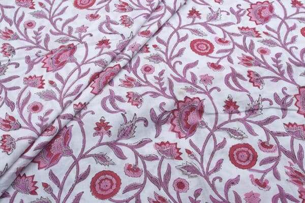 Pure Soft Cotton HandBlock Printed Fabric
