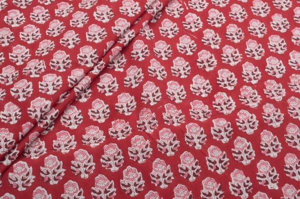 Pure Soft Cotton HandBlock Printed Fabric
