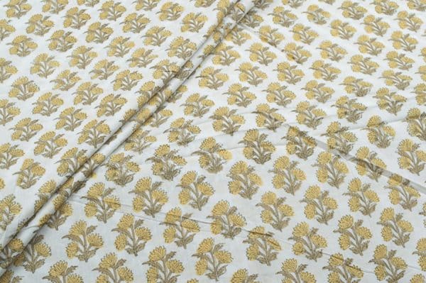 Pure Soft Cotton HandBlock Printed Fabric