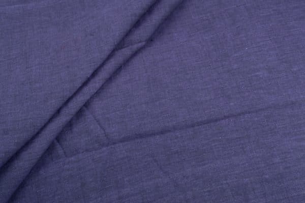 Ultraviolet Purple Flowy HandLoom Pure Soft Cotton Fabric