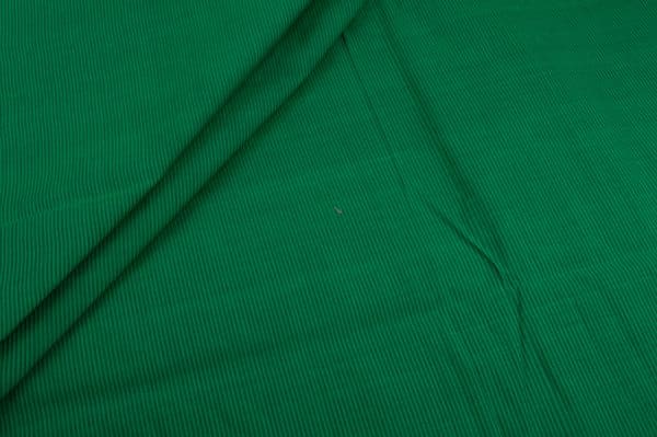 Christmas Green Handwoven Mangalgiri 100% Pure Cotton Fabric