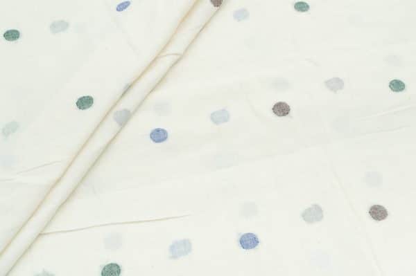 Authentic HandLoom Woven Design Flowy Soft Cotton Fabric