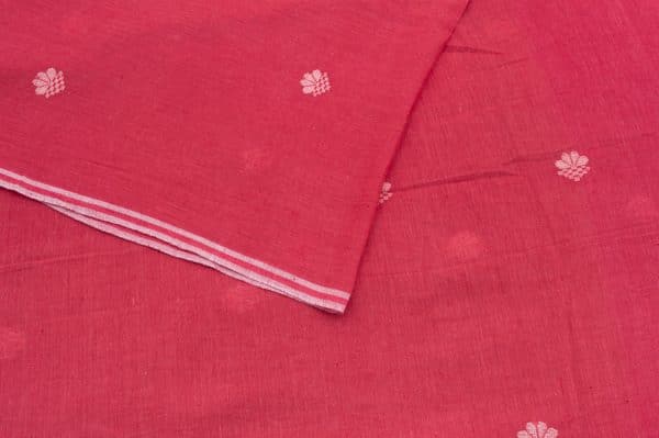 Authentic HandLoom Woven Design Flowy Soft Cotton Fabric
