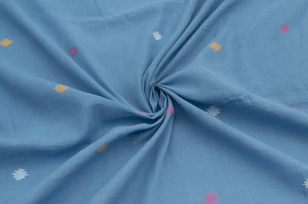 Pre-Cut 1.50m Authentic HandLoom Woven Design Flowy Soft Cotton Fabric