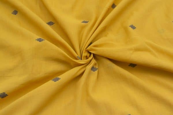 Pre-Cut 0.95m Authentic HandLoom Woven Design Flowy Soft Cotton Fabric