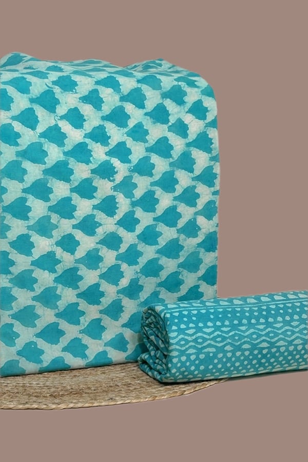 2pc Bagru HandCrafted Top and Bottom Cotton Fabric Set