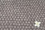 Natural Gray Bagru Handblock Printed Cotton Fabric - Image 3