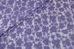 Grape Purple Bagru Handblock Printed Cotton Fabric