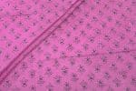 Fuschia Pink Bagru Handblock Printed Cotton Fabric