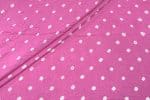 Persian Pink Bandhani Tie Dye 100% Pure Soft Cotton Satin Finish Fabric