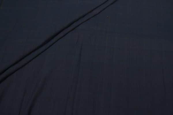 Navy Blue Flowy HandLoom Pure Soft Cotton Fabric