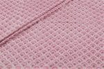 Pastel Pink Floral Handblock Printed 100% Pure Soft Cotton Fabric