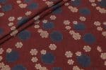 Natural Red Dye Handblock Ajrakh Printed Cotton Fabric