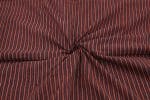 Natural Red Dye Handblock Ajrakh Printed Cotton Fabric - Image 3