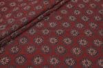 Natural Red Dye Handblock Ajrakh Printed Cotton Fabric