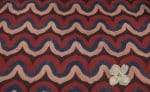 Natural Red Dye Handblock Ajrakh Printed Cotton Fabric - Image 2