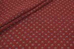 Natural Red Dye Handblock Ajrakh Printed Cotton Fabric