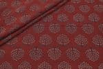 Natural Red Dye Handblock Ajrakh Printed Cotton Fabric