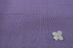 Ultra Violet Handwoven Stripes 100% Pure Cotton Fabric - Image 2