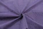 Ultra Violet Handwoven Stripes 100% Pure Cotton Fabric - Image 3
