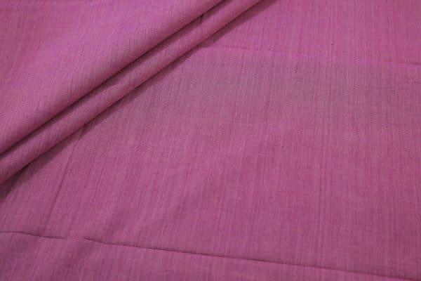Thulian Pink Handwoven Mangalgiri 100% Pure Cotton Fabric