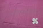 Thulian Pink Handwoven Mangalgiri 100% Pure Cotton Fabric - Image 2