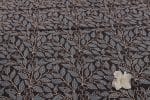 Natural Black Dye Handblock Ajrakh Printed Cotton Fabric - Image 2