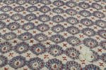 Natural White Dye Handblock Ajrakh Printed Cotton Fabric - Image 2