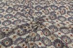 Natural White Dye Handblock Ajrakh Printed Cotton Fabric - Image 3