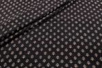 Natural Black Dye Handblock Ajrakh Printed Cotton Fabric