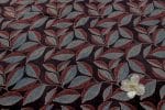 Natural Black Dye Handblock Ajrakh Printed Cotton Fabric - Image 2