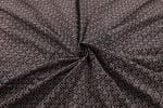 Natural Black Dye Handblock Ajrakh Printed Cotton Fabric - Image 3