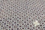 Natural White Dye Handblock Ajrakh Printed Cotton Fabric - Image 2