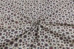 Natural White Dye Handblock Ajrakh Printed Cotton Fabric - Image 3