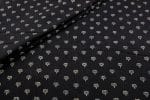 Natural Black Dye Handblock Ajrakh Printed Cotton Fabric