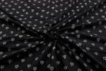 Natural Black Dye Handblock Ajrakh Printed Cotton Fabric - Image 3